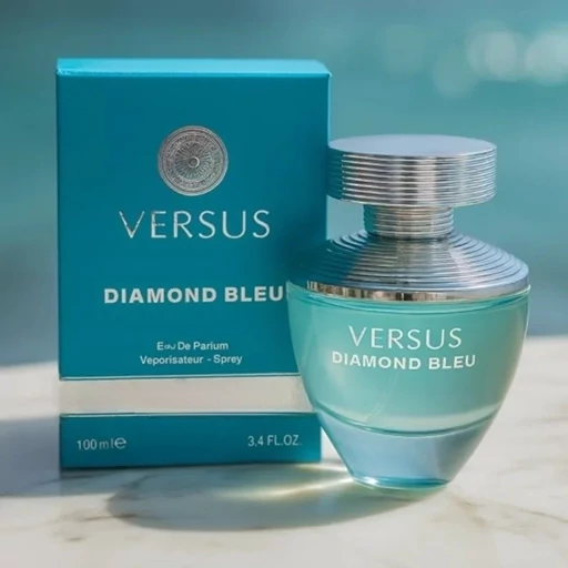 عطر ورساچه بلو زنانه شرکت فرگرانس رایحه خنک گلی حجم ۱۰۰میل