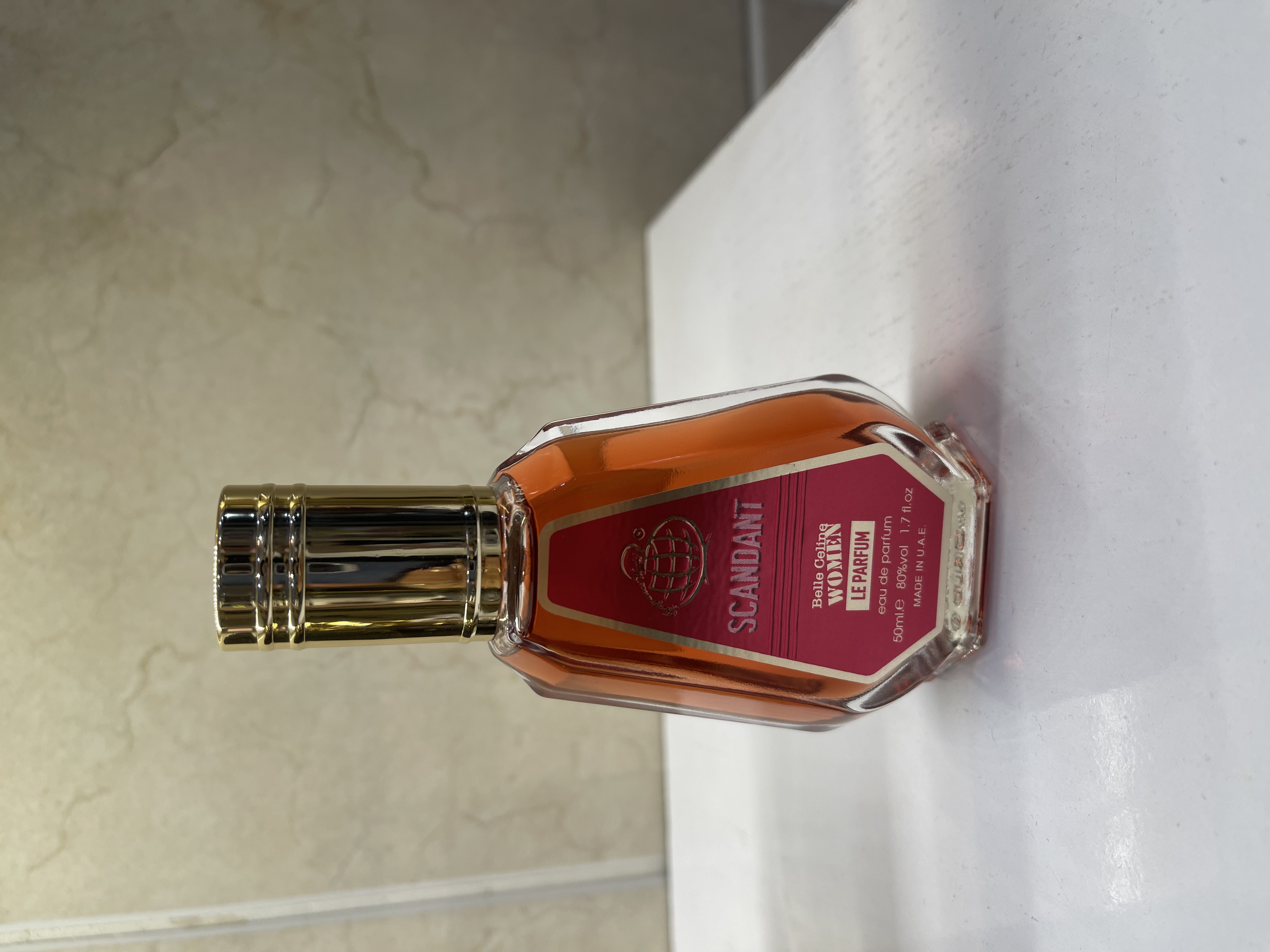 عطر اسکندل زنانه شرکت فرگرانس ۵۰میل